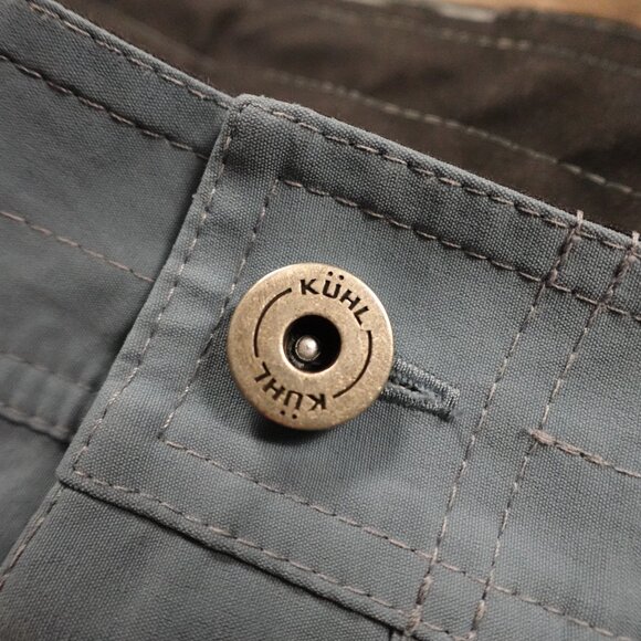 KÜHL Renegade Shorts Men’s 34 Coastal Blue Performance Hiking Outdoor - Picture 2 of 11